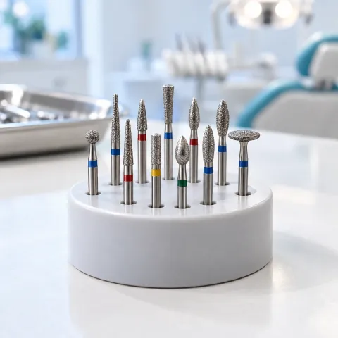 Pontas Diamantadas FG (Kit 10 un)