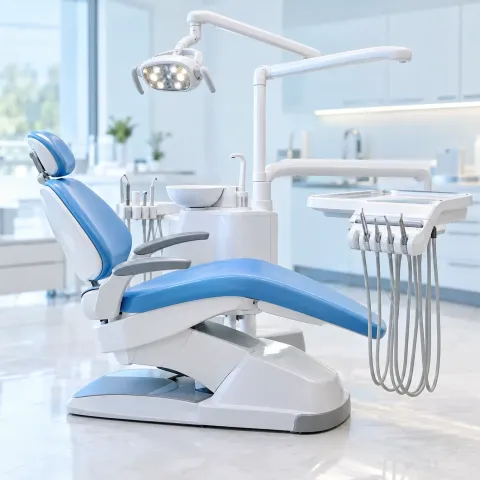 Cadeira Odontológica Pro Plus com Equipo e Refletor LED