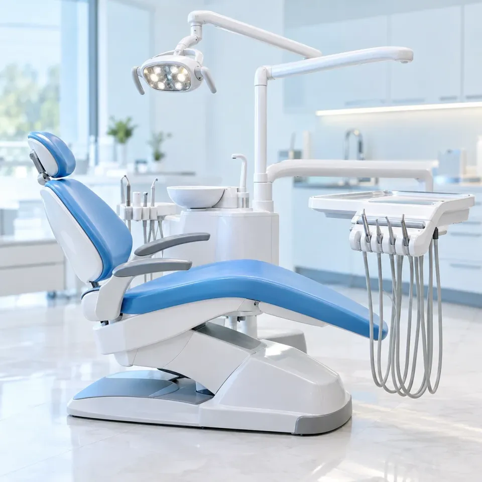 Cadeira Odontológica Pro Plus com Equipo e Refletor LED